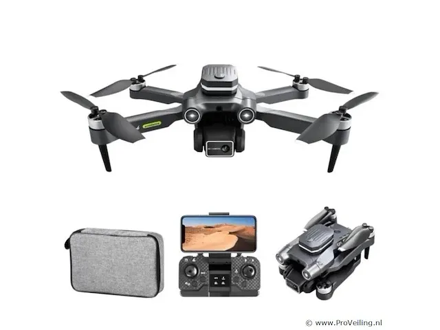 Professionele gps drone met 4k hd camera 5g verbinding en met obstacle avoidance - grijs - afbeelding 5 van  11