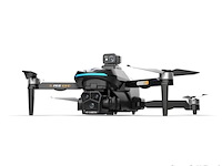 Professionele gps drone met 8k hd 3x camera video 4k 5g verbinding met obstacle avoidance - zwart