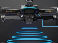Professionele gps drone met 8k hd 3x camera video 4k 5g verbinding met obstacle avoidance met big screen - zwart - afbeelding 17 van  23
