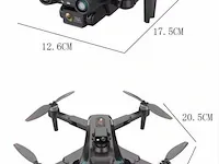 Professionele gps drone met 8k hd camera 4k dual-lens 5g verbinding en met obstacle avoidance - grijs - afbeelding 9 van  14