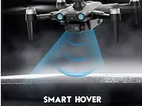 Professionele gps drone met 8k hd camera 4k dual-lens 5g verbinding en met obstacle avoidance - zwart - afbeelding 1 van  14