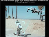 Professionele gps drone met 8k hd camera 4k dual-lens 5g verbinding en met obstacle avoidance - zwart - afbeelding 7 van  14