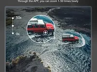 Professionele gps drone met 8k hd camera 4k dual-lens 5g verbinding en met obstacle avoidance - zwart - afbeelding 8 van  14