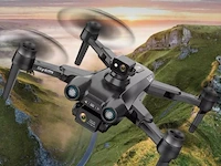 Professionele gps drone met 8k hd camera 4k dual-lens 5g verbinding met obstacle avoidance - grijs - afbeelding 4 van  14