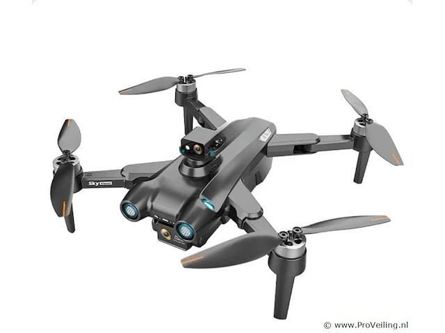 Professionele gps drone met 8k hd camera 4k dual-lens 5g verbinding met obstacle avoidance - grijs - afbeelding 10 van  14