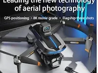 Professionele gps drone met 8k hd camera video 4k 5g verbinding en met obstacle avoidance - zwart - afbeelding 7 van  21