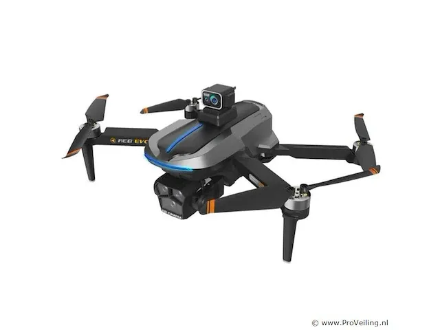 Professionele gps drone met 8k hd camera video 4k 5g verbinding en met obstacle avoidance - zwart - afbeelding 4 van  21
