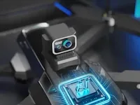 Professionele gps drone met 8k hd camera video 4k 5g verbinding en met obstacle avoidance - zwart - afbeelding 9 van  21
