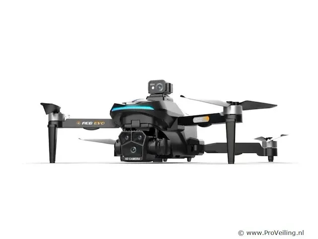 Professionele gps drone met 8k hd camera video 4k 5g verbinding en met obstacle avoidance - zwart - afbeelding 1 van  21