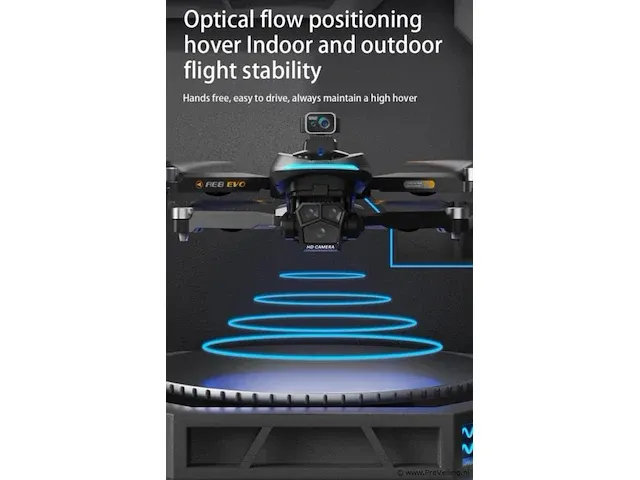 Professionele gps drone met 8k hd camera video 4k 5g verbinding en met obstacle avoidance - zwart - afbeelding 12 van  21