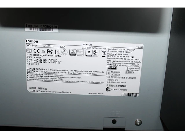 Professionele grootformaat fotoprinter canon image prograf pro-2000. - afbeelding 4 van  9