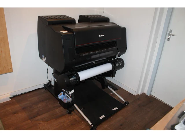 Professionele grootformaat fotoprinter canon image prograf pro-2100. let op! steunen opvangbak zijn stuk. - afbeelding 1 van  4