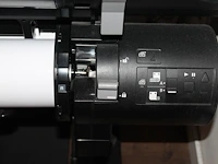 Professionele grootformaat fotoprinter canon image prograf pro-2100. let op! steunen opvangbak zijn stuk. - afbeelding 3 van  4