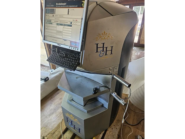 Professionele h&h verfmengmachine – werkend getest – lenteq qa340 series - afbeelding 4 van  13