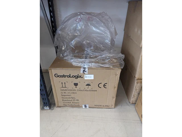 Professionele horeca suikerspinmachine | incl. spatscherm cover | ø 52cm | nl handleiding gastrologix., roze - afbeelding 7 van  7