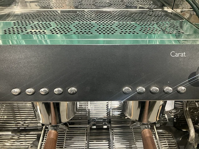 Professionele koffiemachine met koffiemolen, expobar, carat, zzart - afbeelding 2 van  17