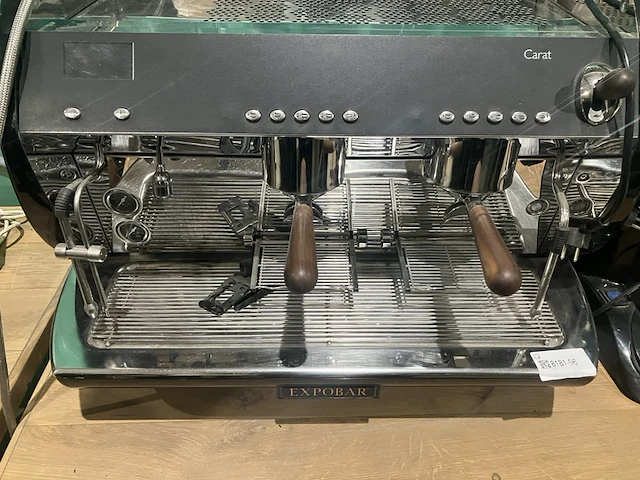 Professionele koffiemachine met koffiemolen, expobar, carat, zzart - afbeelding 10 van  17
