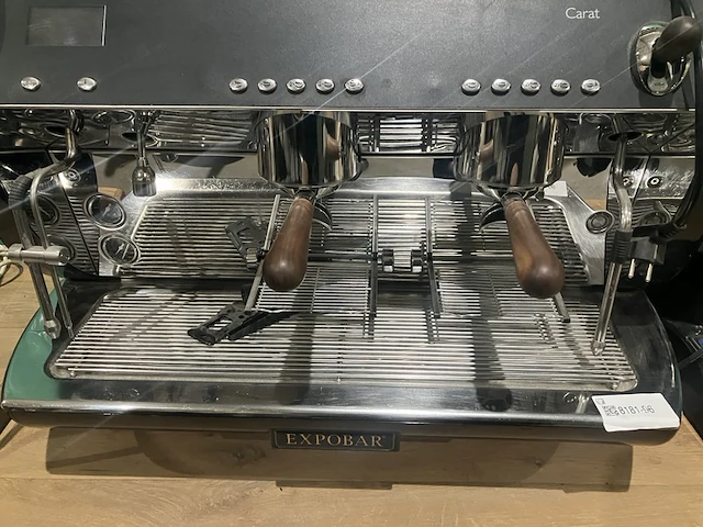 Professionele koffiemachine met koffiemolen, expobar, carat, zzart - afbeelding 17 van  17