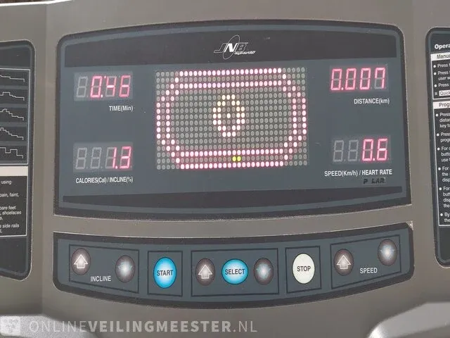 Professionele loopband jnb, jt4000 - afbeelding 3 van  8