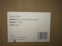Professionele papierversnipperaar 23 liter monoltih - afbeelding 3 van  3
