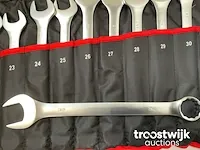 Professionele steek en ringsleutelset - afbeelding 5 van  6