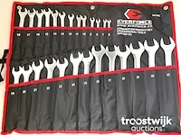Professionele steek en ringsleutelset - afbeelding 6 van  6