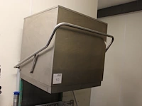 Professionele vaatwasser angelo po type lc80 incl.. aanvoertafel met spoelbak en afvoertafel met totale le... - afbeelding 1 van  3