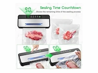 Professionele vacuum sealer machine - 80kpa - led inkbird - afbeelding 3 van  4