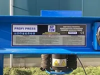 Profi press pr60p/e werkplaatspers - afbeelding 8 van  13