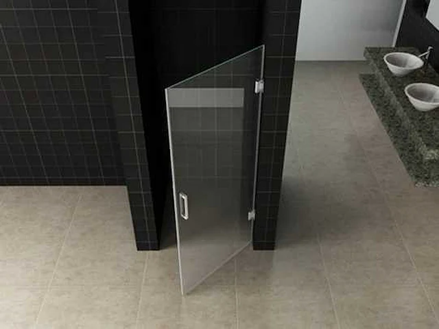Profielloze nisdeur 700x2000mm 8mm nano glas - afbeelding 1 van  3