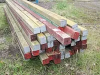 Profielpalen. ruim 50 stuks met o.a. lengte 280cm - afbeelding 2 van  3