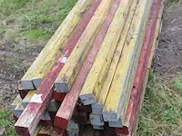 Profielpalen. ruim 50 stuks met o.a. lengte 280cm - afbeelding 3 van  3