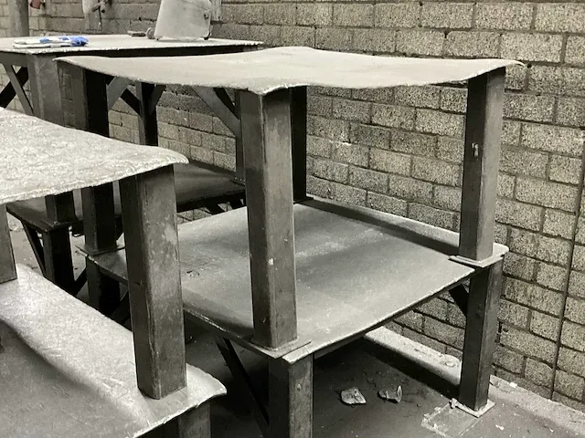 Profielstaal werktafels / lastafels (18x) - afbeelding 3 van  18