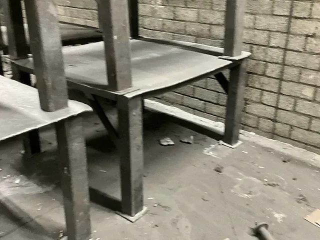 Profielstaal werktafels / lastafels (18x) - afbeelding 4 van  18