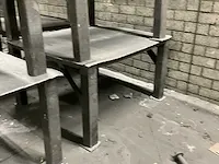 Profielstaal werktafels / lastafels (18x) - afbeelding 4 van  18