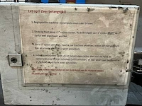 Profieltordeermachine - afbeelding 12 van  13