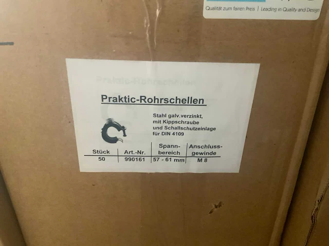 Profiline beugelklem 990161 57-61mm (circa 400 stuks) - afbeelding 4 van  5