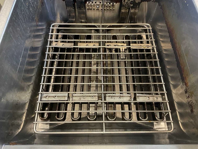 Profinox 4017 660 elektrische friteuse computer | full pot - afbeelding 12 van  16