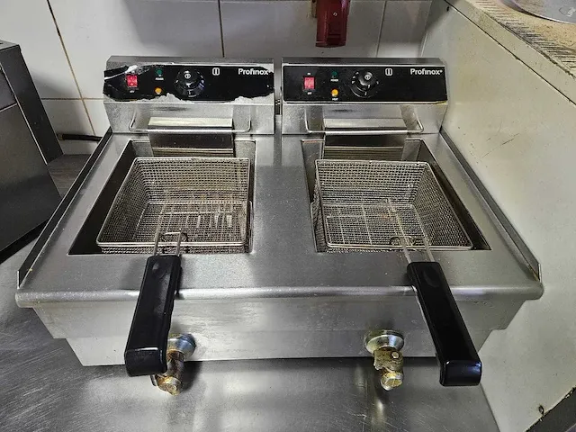 Profinox dubbele friteuse - afbeelding 1 van  7