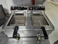 Profinox dubbele friteuse - afbeelding 1 van  7