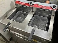 Profinox elt 18+18m-e dubbele friteuse - afbeelding 3 van  9