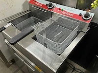 Profinox elt 18+18m-e dubbele friteuse - afbeelding 4 van  9