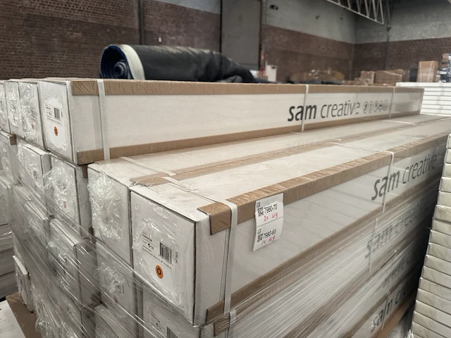 Projectiescherm hd elektrisch 171x128 cm 4:3 84" sam creative, pshex171128 - afbeelding 4 van  5