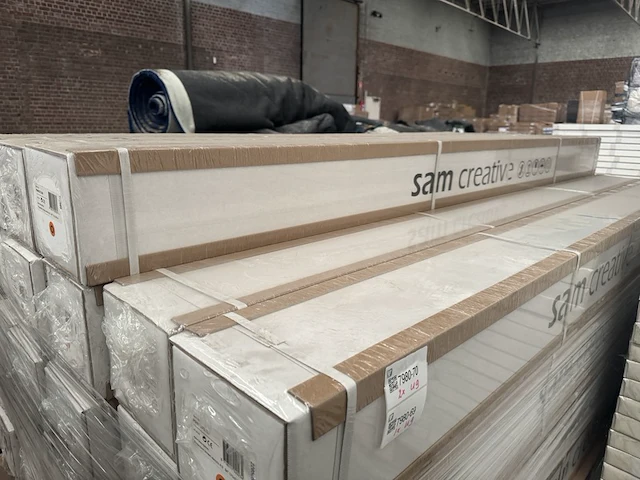 Projectiescherm hd elektrisch 171x128 cm 4:3 84" sam creative, pshex171128 - afbeelding 4 van  5