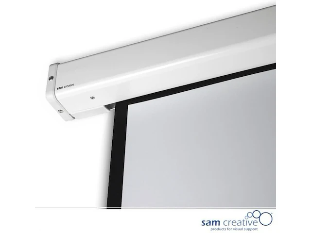 Projectiescherm hd elektrisch 398x224 16:9 180" sam creative, pshey398224 - afbeelding 2 van  5