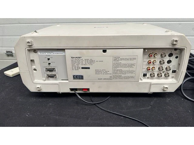 Projector sharp, xg-3900e - afbeelding 4 van  8