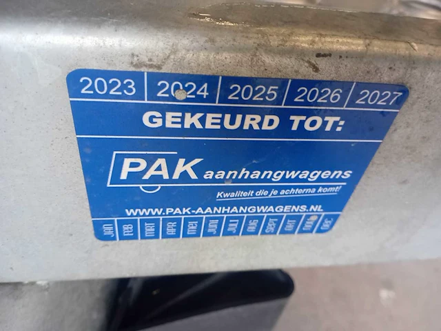 Proline 2023 mt p202 aanhangwagen, 69-wjz-3 - afbeelding 3 van  12