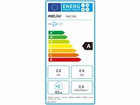 Proline airconditioner pac7290 - mobiele airco - afbeelding 2 van  2
