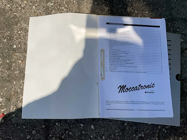 Promac akte moccatronic club me koffie- & espressomachines - afbeelding 6 van  7