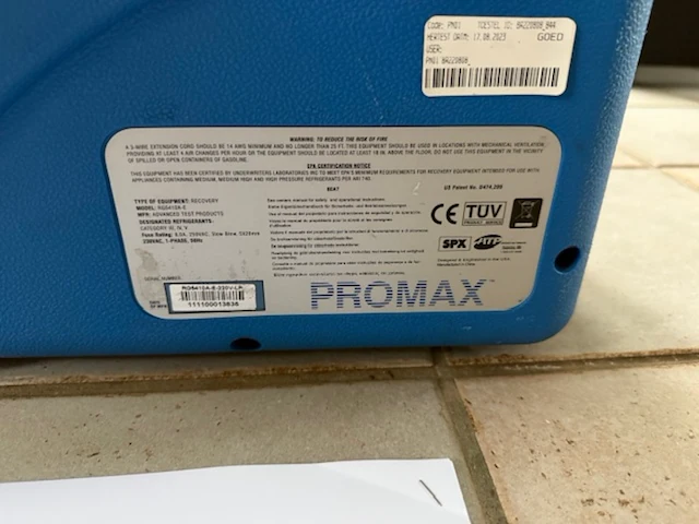 Promax airco, promax rg5410a-e, rg5410a - afbeelding 3 van  6